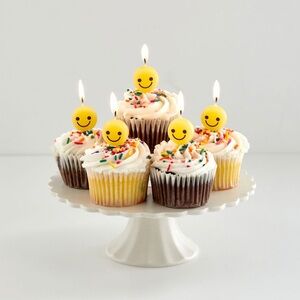 🤍Smiley Birthday Candles🤍